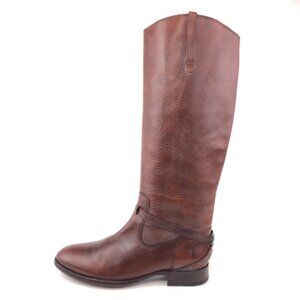 Frye Lindsay Plate Knee High Riding Boots 8.5B
